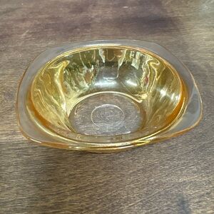 Vintage Gold Carnival Glass Bowl